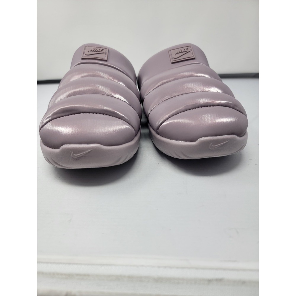 Nike Burrow SE Slippers Women's Size 7 Light Violet Ore FZ7940 200 Puffer - Picture 3 of 5